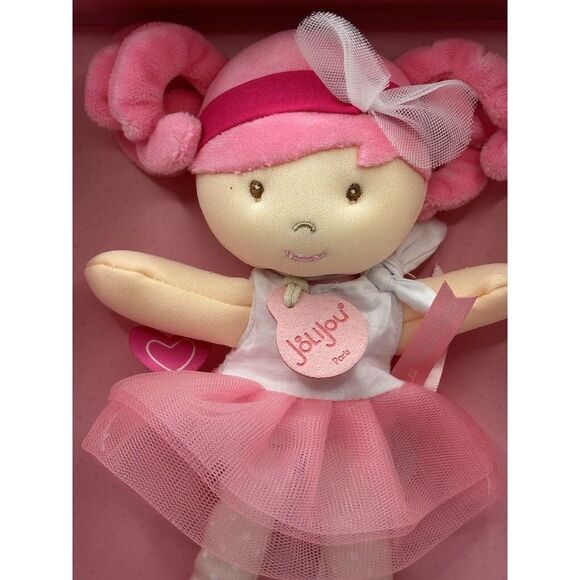 JoLijou Paris Les Tutus DouDou et Compagnie Plush Doll - Little Tutu Pink NIB - Picture 3 of 7